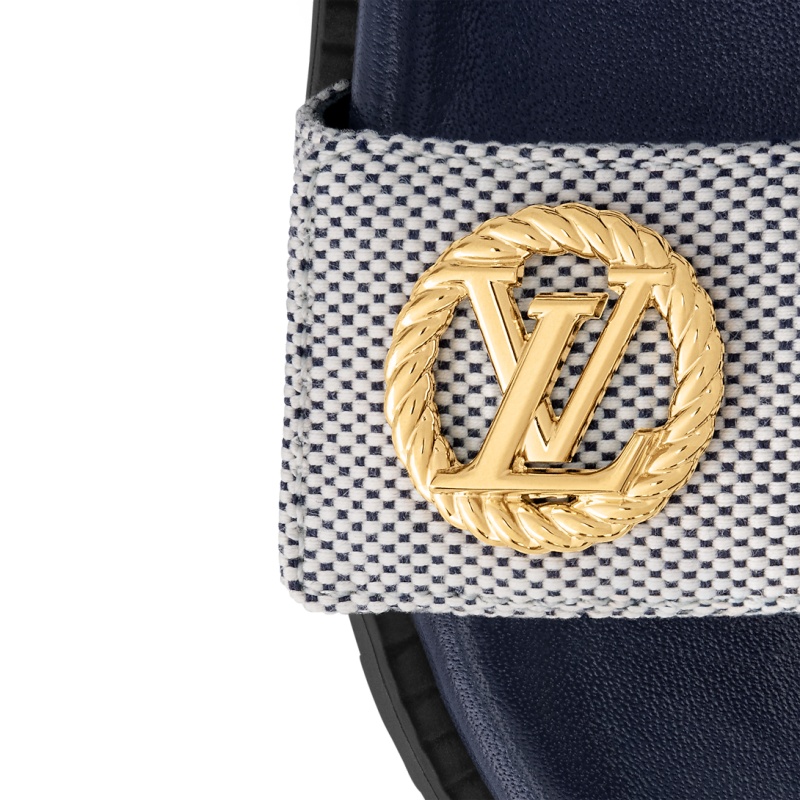 LV Sunset Flat Comfort Sandal - Image 6